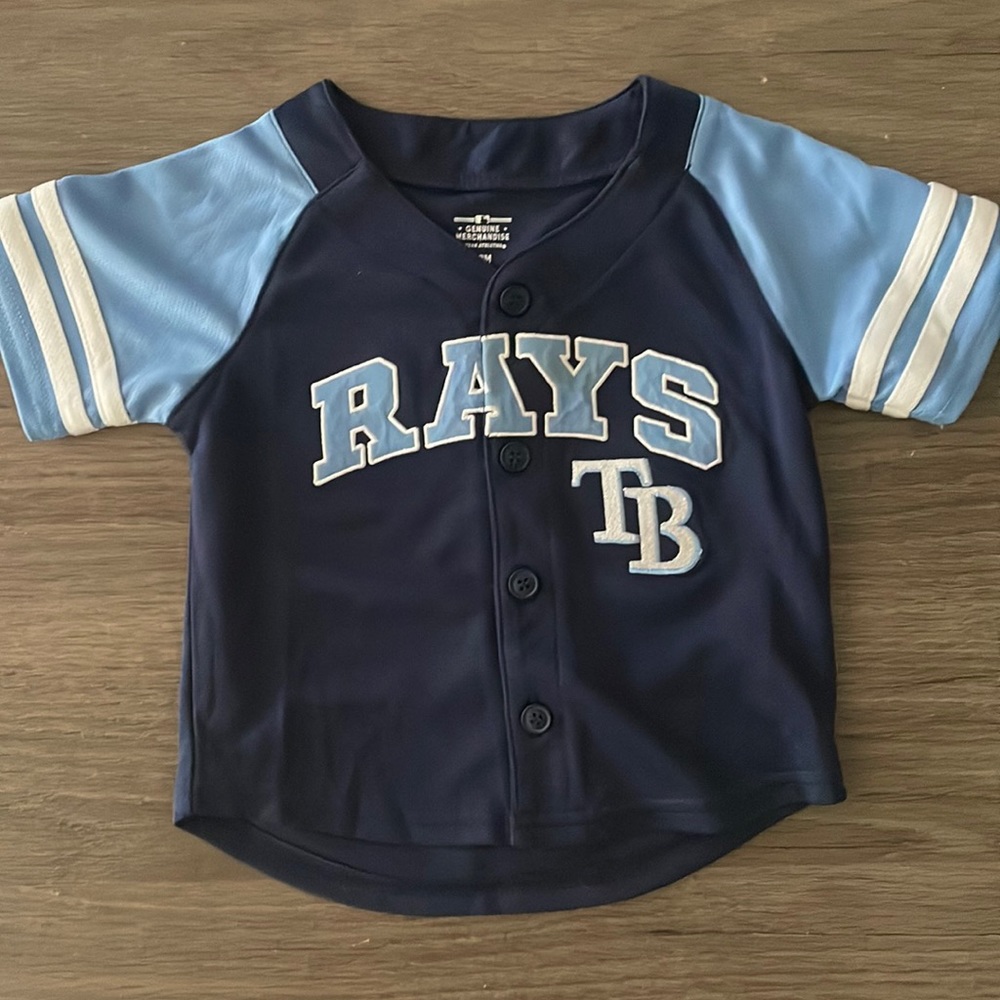 Previously loved Tampa Bay Rays 12 month old jersey